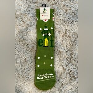 Festive Green Elf Socks